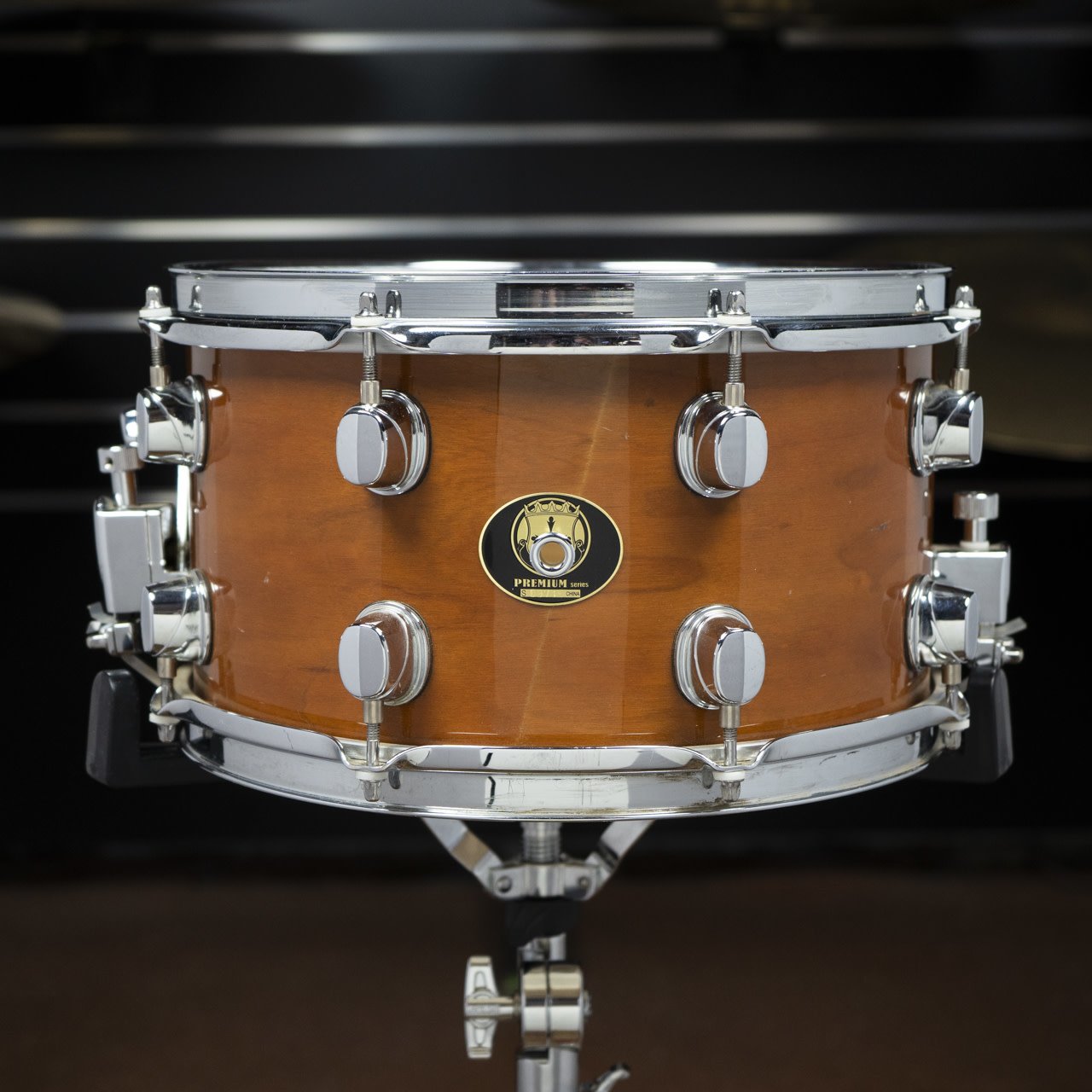 紺×赤 【希少・美品】MAPEX BLACK PANTHER 12x7 スネア | vendee