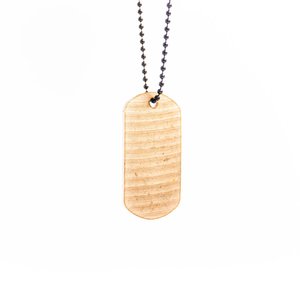 Full Circle Company Full Circle Dogtag Necklace-Made From Recycled Cymbals