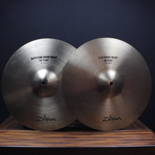 Zildjian Used Zildjian 14" New Beat Hi Hats Zildjian Used Zildjian 14" New Beat Hi Hats