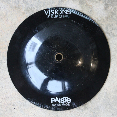 Paiste Used 8" Paiste Visions Cup Chime Paiste Used 8" Paiste Visions Cup Chime