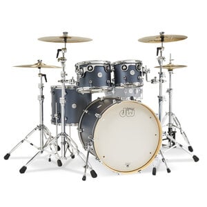 DW DW Design Series 4pc Shell Pack-Blue Slate Lacquer