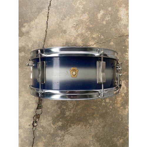 Ludwig Vintage Ludwig 1960s 5x14" Pioneer Snare Drum (Pre-Serial) Blue/Silver Duco