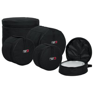 Gator Cases Gator Protechtor 5-Piece Set of Padded Nylon Bags for Fusion Drum Set GP-FUSION16