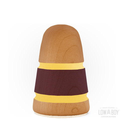Low Boy Lowboy Standard Puff Daddy Beater Natural/Red Mahogany/Natural w/Gold Sparkle Stripes Low Boy Lowboy Standard Puff Daddy Beater Natural/Red Mahogany/Natural w/Gold Sparkle Stripes