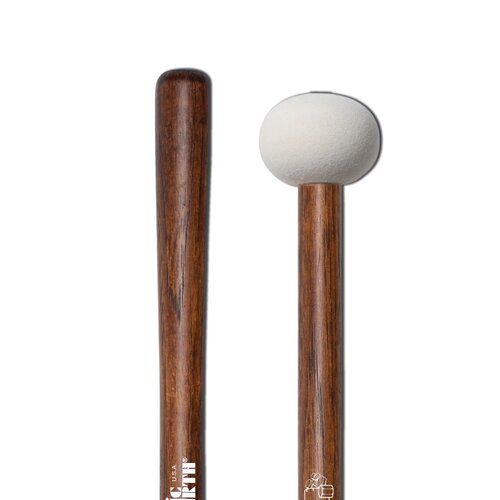 Vic Firth Vic Firth MB2H Corpsmaster Bass Mallet Medium Head Hard