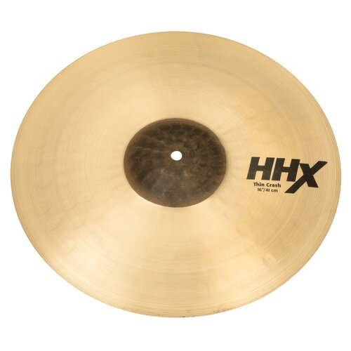 Sabian Sabian 16" HHX Thin Crash Brilliant Sabian Sabian 16" HHX Thin Crash Brilliant