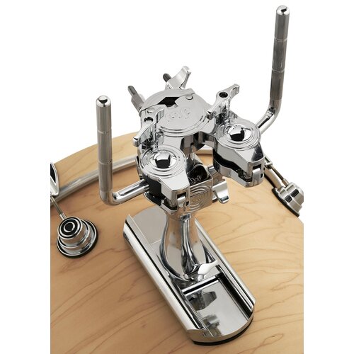 DW DW Bass Mounted Double Tom Arm w/Track
