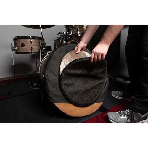 Meinl Meinl 22" Classic Woven Cymbal Bag, Mocha Tweed