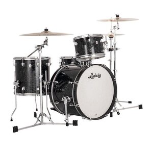 Ludwig Ludwig Neusonic 3pc Downbeat Shellpack (Ebony Pearl)