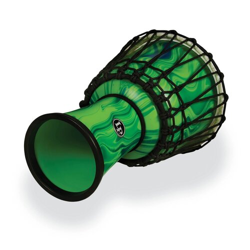LP LP 7" Rope Circle Djembe Green Marble