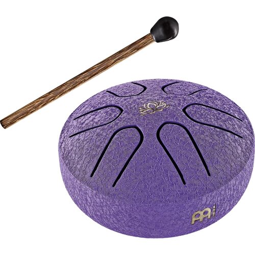 Meinl Meinl Sonic Energy Pocket Steel Tongue Drum, A Major, Purple