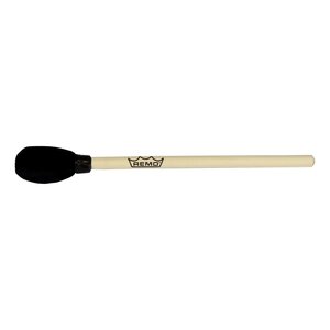 Remo Remo Mallet, 5/8'' x 16'', Wood Handle, Foam Head, Soft Black Cover