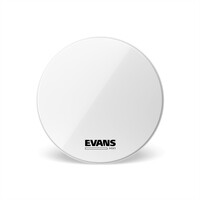 Evans 18" MX1 Marching Bass Drumhead White