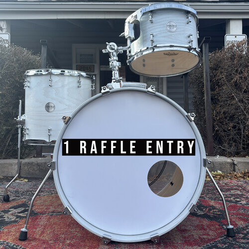 Swede's Custom Drums Raffle (2 Entry) Swede's Custom Drums Raffle (2 Entry)