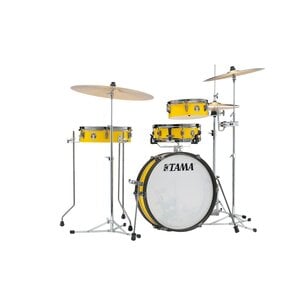 Tama Tama Club-Jam Pancake 4pc Shell Pack w/18" Bass Drum in Electric Yellow