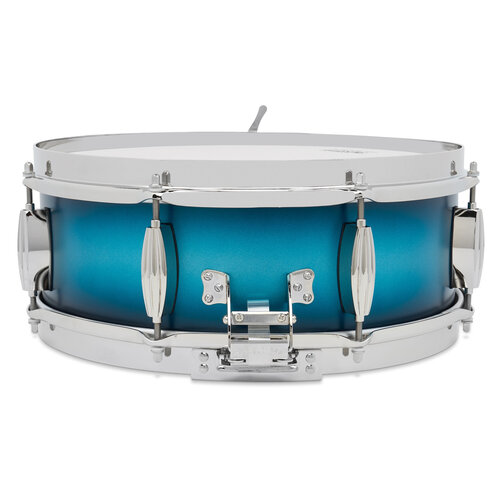 Slingerland Limited Edition Radio King Snare Drum, 5x14", Blue & Silver Lacquer (#47)