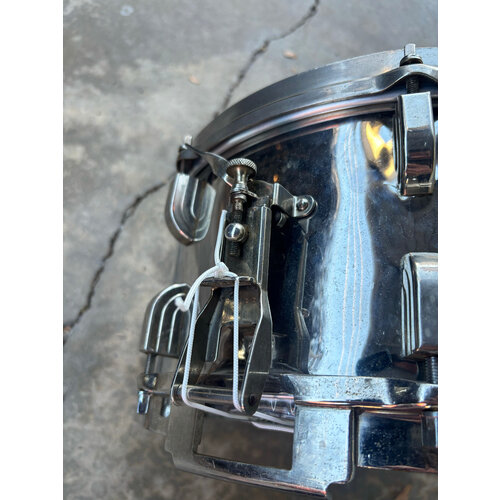 Vintage Leedy 1930s "Broadway Standard" 6.5x14" Nickel over Brass Snare Drum