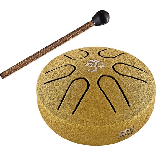 Meinl Meinl Sonic Energy Pocket Steel Tongue Drum, A Major, Gold