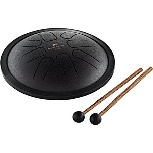 Meinl Meinl Sonic Energy Small Steel Tongue Drum, F Minor, Black