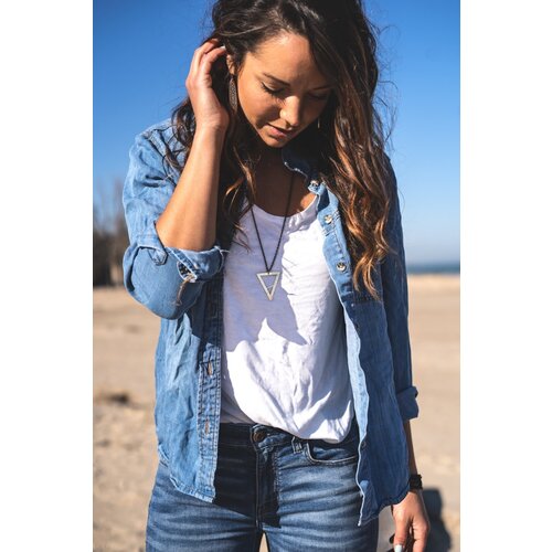 Full Circle Company Full Circle Co. Downbeat Necklace (Antique Bronze Chain)