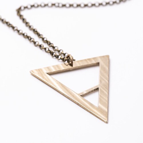 Full Circle Company Full Circle Co. Downbeat Necklace (Antique Bronze Chain) Full Circle Company Full Circle Co. Downbeat Necklace (Antique Bronze Chain)