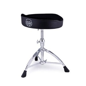 Mapex Mapex Double Braced 14"x4" Cloth Saddle Seat Threaded Spindle Throne