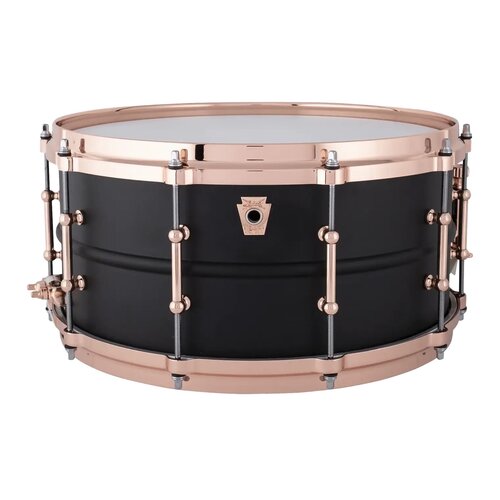 Ludwig Ludwig 6.5x14" Black Beauty "Hot Rod" Snare Drum (Matte Black w/Electro Plated Copper HW) Ludwig Ludwig 6.5x14" Black Beauty "Hot Rod" Snare Drum (Matte Black w/Electro Plated Copper HW)