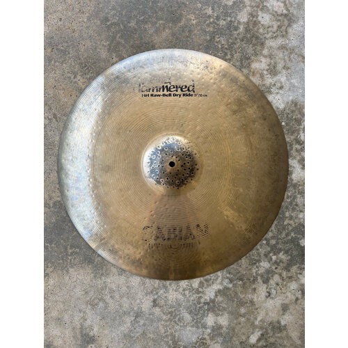 Sabian Used Sabian 21" HH Raw Bell Dry Ride Sabian Used Sabian 21" HH Raw Bell Dry Ride