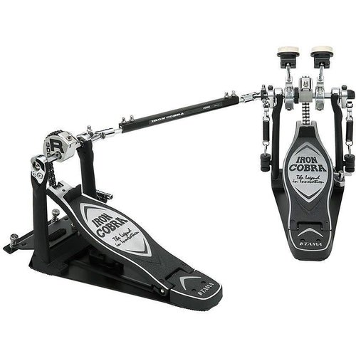 Tama Tama Iron Cobra Rolling Glide Double Pedal W/ Case HP900RSWN Tama Tama Iron Cobra Rolling Glide Double Pedal W/ Case HP900RSWN