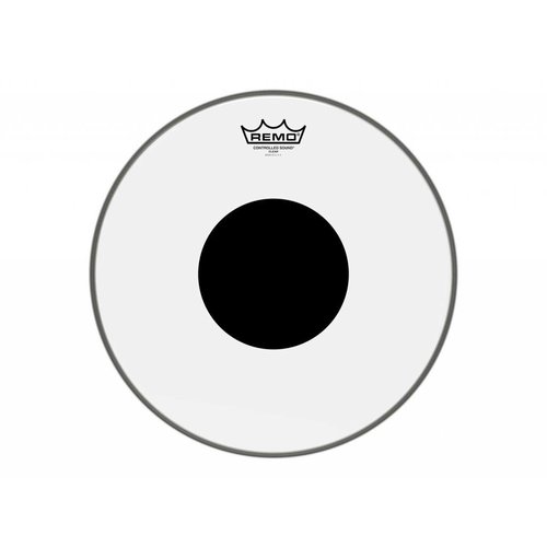 Remo Remo Clear Controlled Sound Bass Drumhead w/ Top Black Dot Remo Remo Clear Controlled Sound Bass Drumhead w/ Top Black Dot