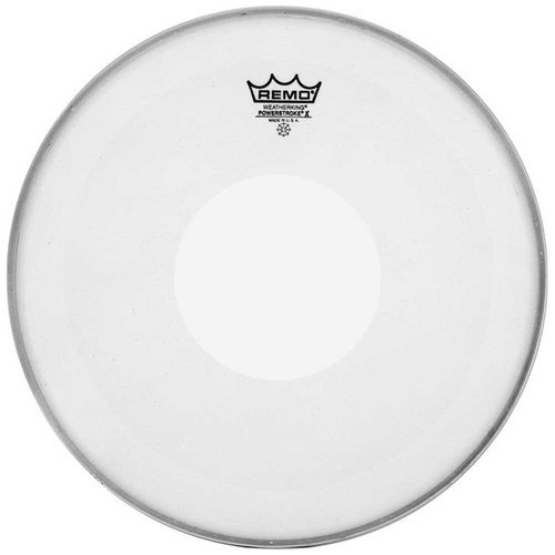 Remo Remo Coated Powerstroke X Drumhead w/ Clear Dot On Top