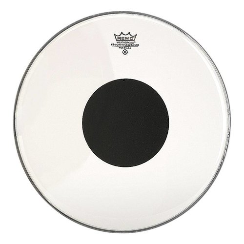 Remo Remo Batter Clear Controlled Sound Drumhead w/ Top Black Dot