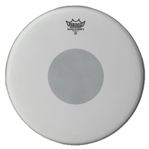 Remo Remo Coated Controlled Sound X Drumhead w/ Bottom Black Dot