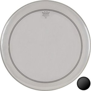 Remo Remo Clear Powerstroke 3 Bass Drumhead w/ 2-1/2'' Impact Patch