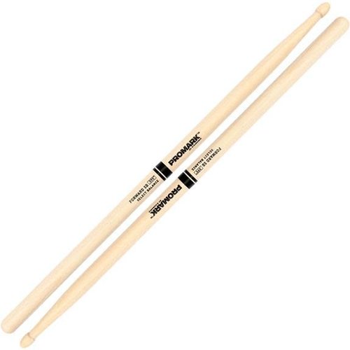 Promark Promark Forward 5B Hickory Tear Drop Drum Sticks with Wood Tips Promark Promark Forward 5B Hickory Tear Drop Drum Sticks with Wood Tips