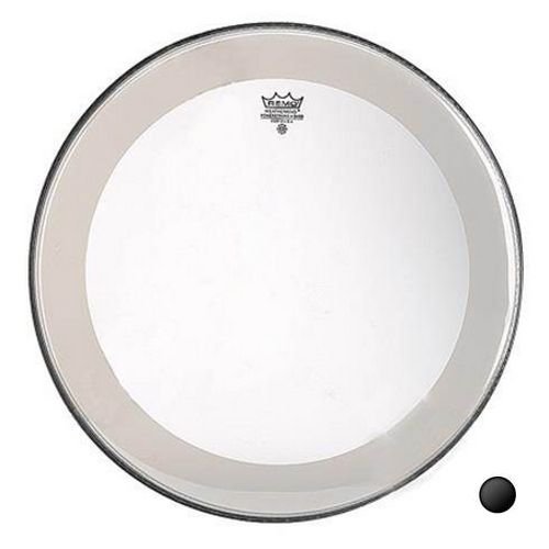 Remo Remo Clear Powerstroke 3 Bass Drumhead w/ No Stripe Remo Remo Clear Powerstroke 3 Bass Drumhead w/ No Stripe