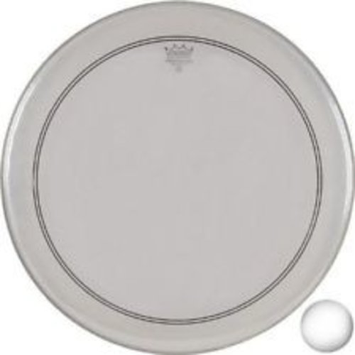 Remo Remo Clear Powerstroke 3, Bass Drumhead w/ 2-1/2'' Impact Patch and No Stripe Remo Remo Clear Powerstroke 3, Bass Drumhead w/ 2-1/2'' Impact Patch and No Stripe