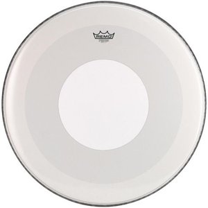 Remo Remo Smooth White Powerstroke 3 Bass Drumhead w/ White Dot Top Side