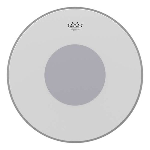 Remo Remo Coated Powerstroke 3 Bass Drumhead w/  No Stripe and Bottom Black Dot