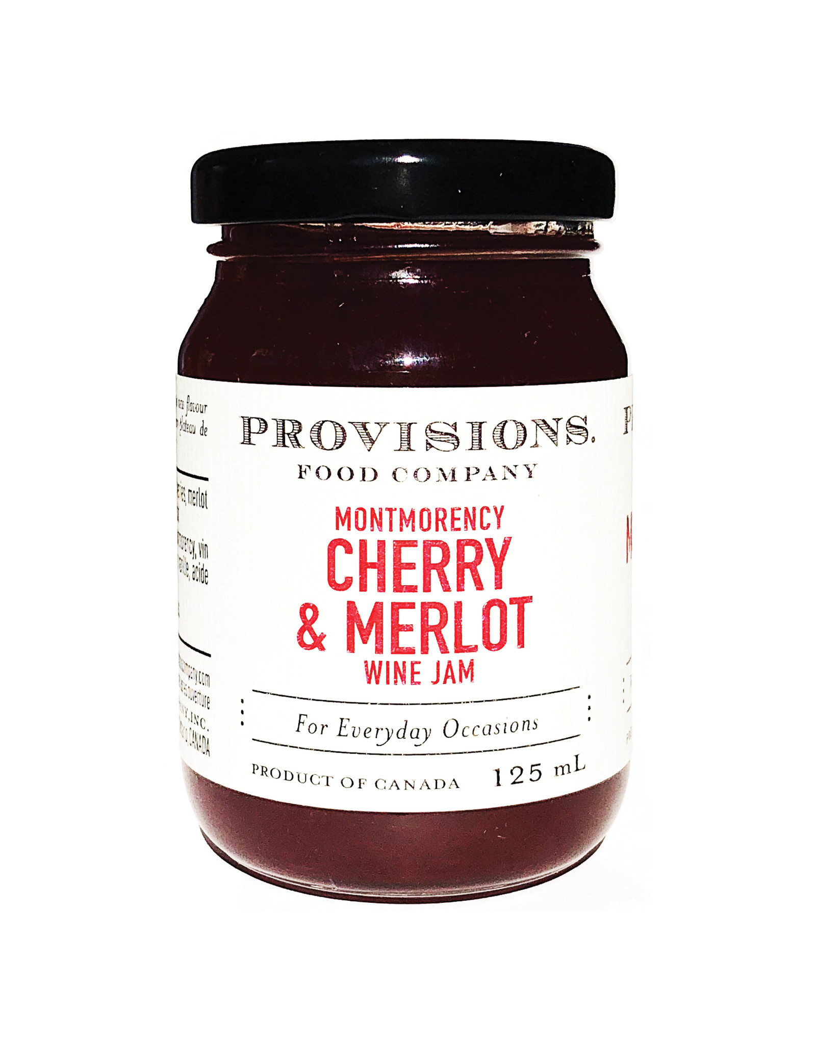 Provisions Food Company - Cherry & Merlot Jam