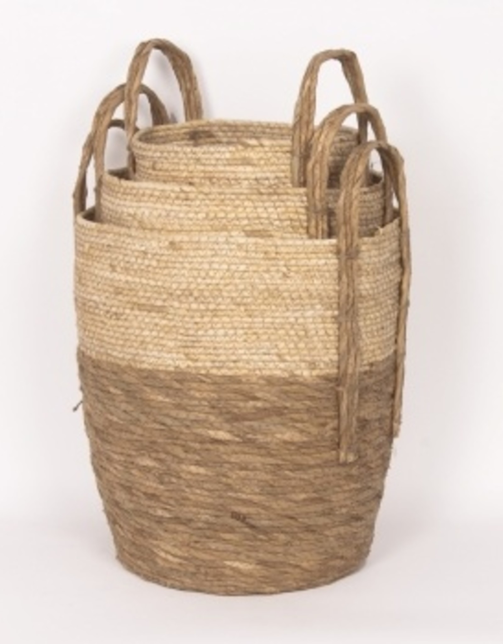 Beige/Natural Straw Basket (medium)