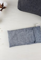 Lavender eye-pillow-hemp and organic cotton grey