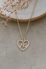 Glee - Beach Lover Necklace-gold