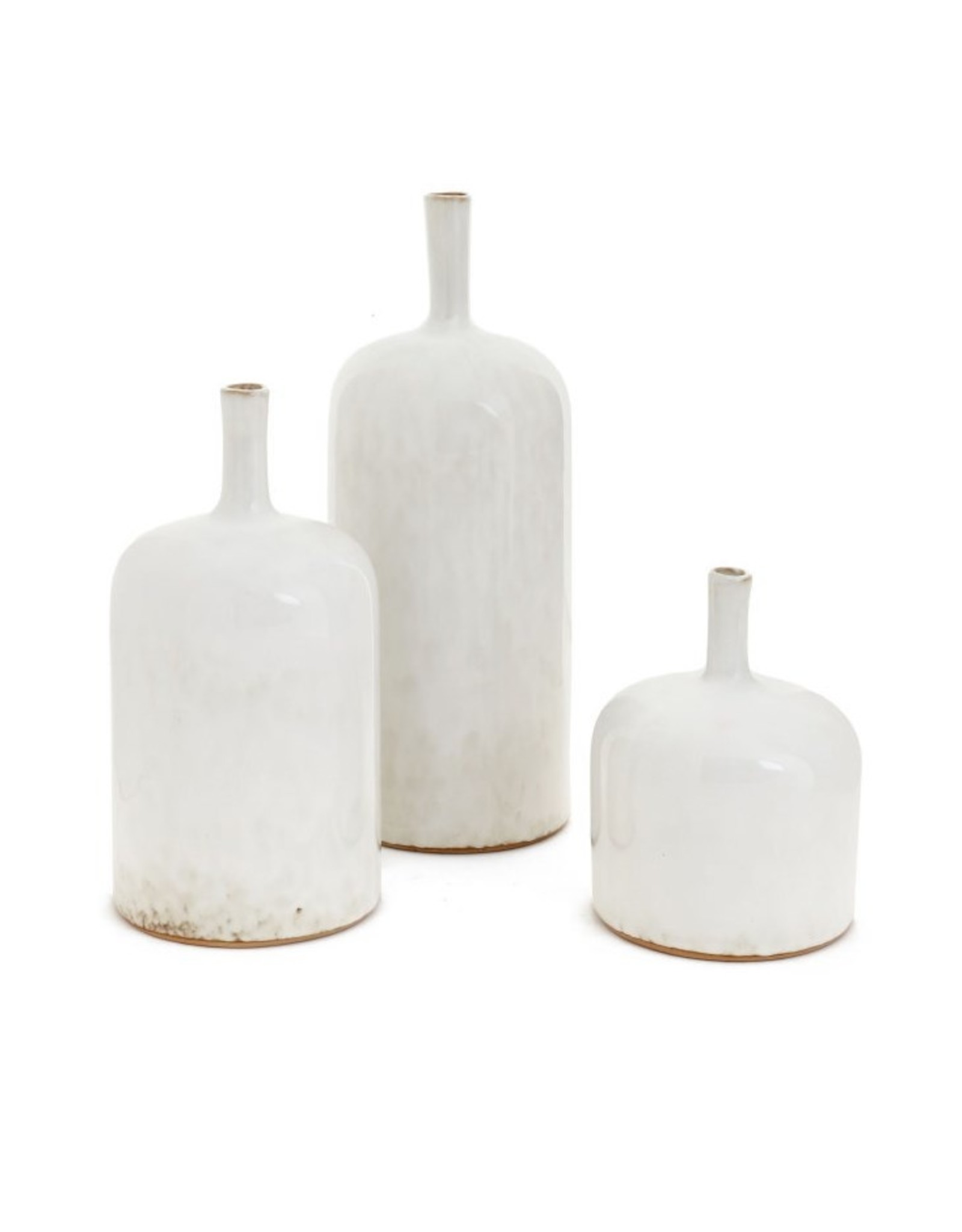 Vase- crème 6.3''H