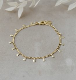 Caprice Fringe Bracelet - Gold