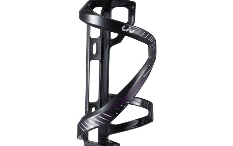 Liv Liv AirWay Comp RH Side-Pull Bottle Cage Black/Purple/Silver