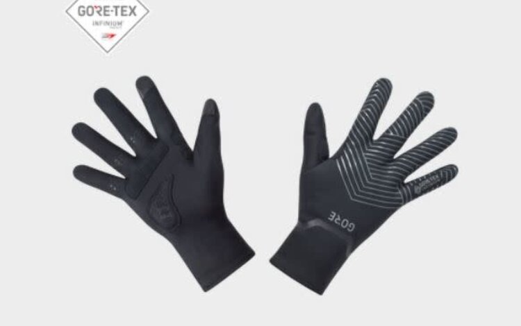 GORE Gore C3 GORE-TEX Infinium Stretch Mid Gloves - Black Full Finger SM