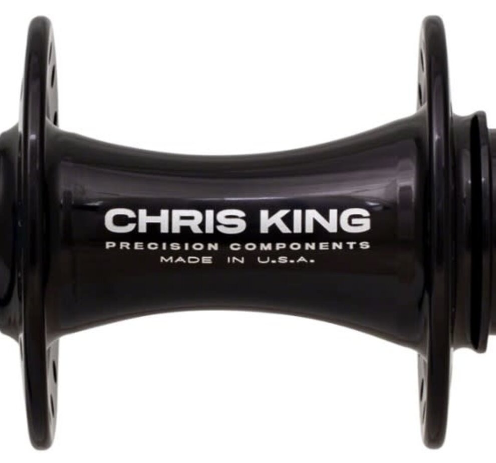 Chris King Components Chris King Boost Centerlock Front Hub - 15 x 110mm, Center-Lock, Black, 32H