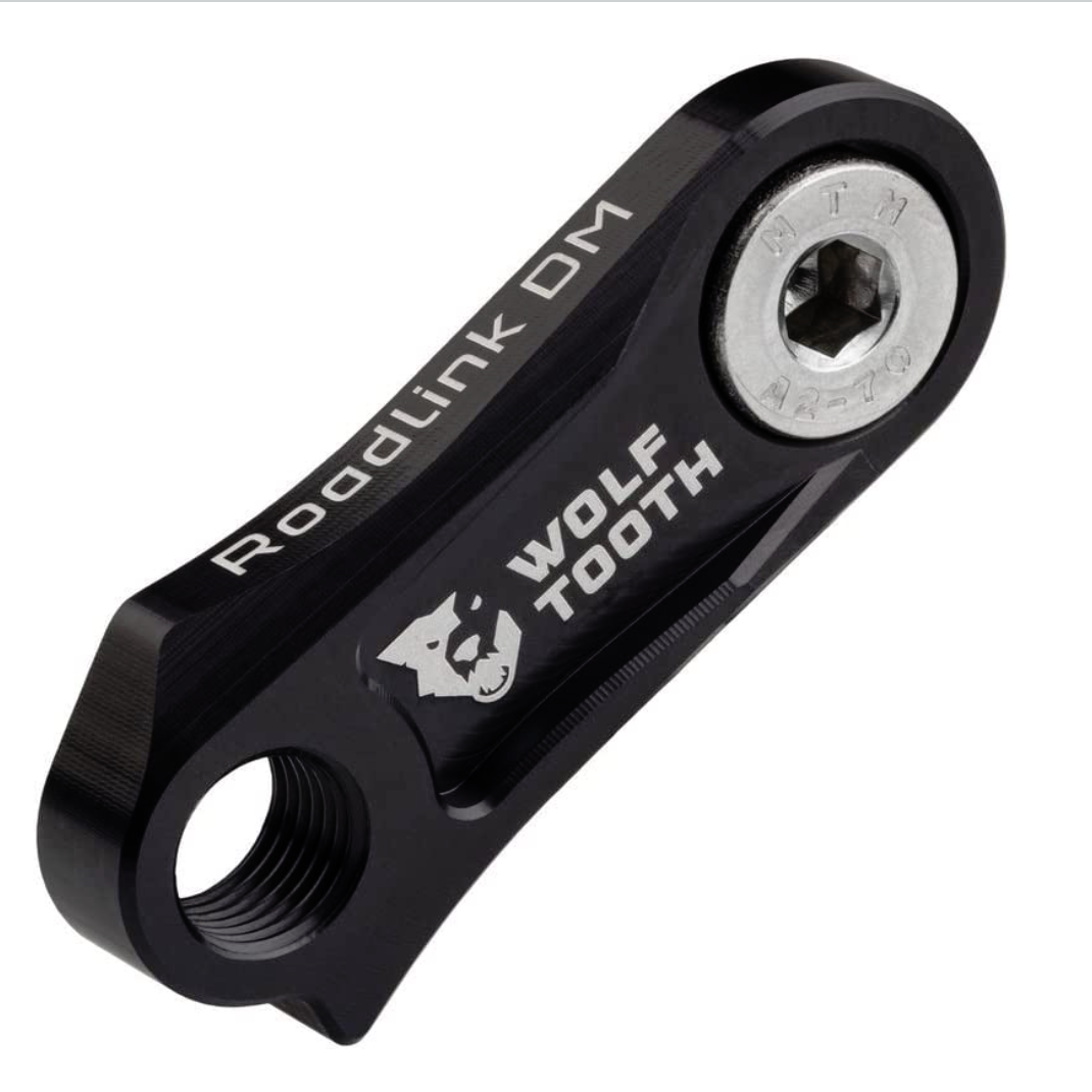 Wolf Tooth Wolf Tooth RoadLink Direct Mount for Shimano R8000/R9100 Rear Derailleurs when using Wide-Range Cassettes
