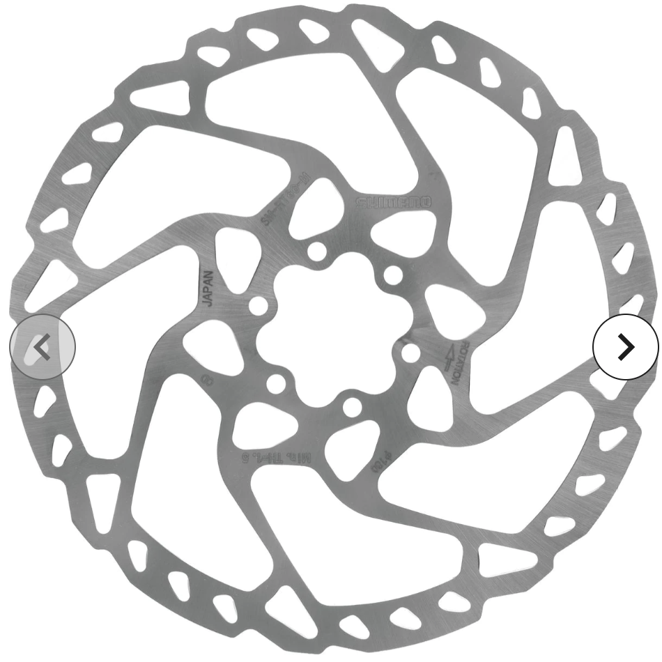 Shimano ROTOR FOR DISC-BRAKE, SM-RT66, L 203MM 6-BOLT TYPE,